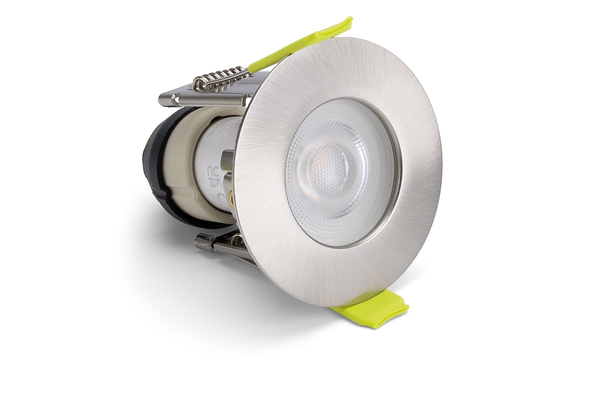 Mini Led Spot Armatuur Staal, IP65 waterbestendig, Gatmaat 43mm, incl. GU10 Fitting, foto 2 van 4