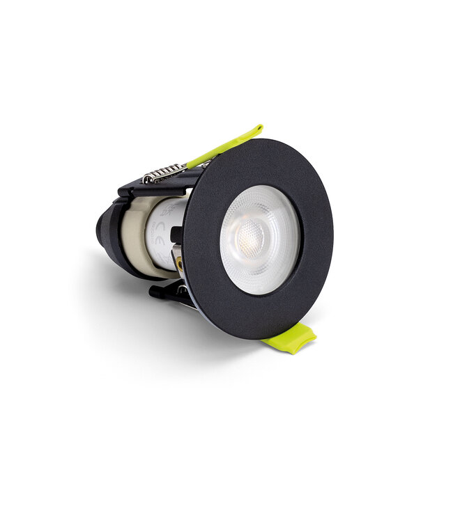 Mini Led Spot Armatuur Zwart, IP65 waterbestendig, Gatmaat 43mm, incl. GU10 Fitting