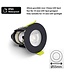 Mini Led Spot Armatuur Zwart, IP65 waterbestendig, Gatmaat 43mm, incl. GU10 Fitting