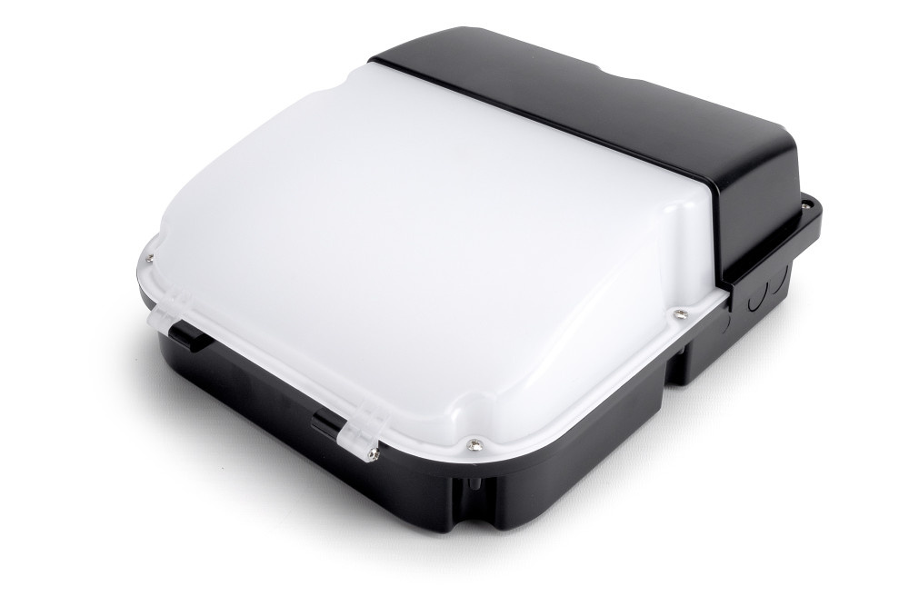 LED Wallpack Slim 20/30w, 2400/3600 Lumen, CCT Switch (3000K/4000K/6000K), Met Noodaccu, IP65, IK10, 3 Jaar Garantie, foto 3 van 5