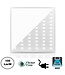 2 PACK - ECO Backlit LED Paneel 60x60cm, Smalle Rand, 40w, 4000 Lumen (100lm/w), Flikkervrije Driver, 2 Jaar Garantie