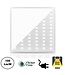 2 PACK - ECO Backlit LED Paneel 60x60cm, Smalle Rand, 40w, 4000 Lumen (100lm/w), Flikkervrije Driver, 2 Jaar Garantie