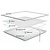 2 PACK - ECO Backlit LED Paneel 60x60cm, Smalle Rand, 40w, 4000 Lumen (100lm/w), Flikkervrije Driver, 2 Jaar Garantie