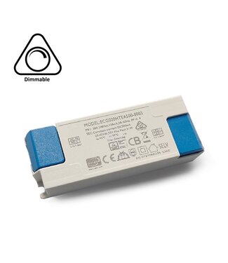 TRIAC LED Driver 20 Watt - 500 Ma- Output: 20-40vDC