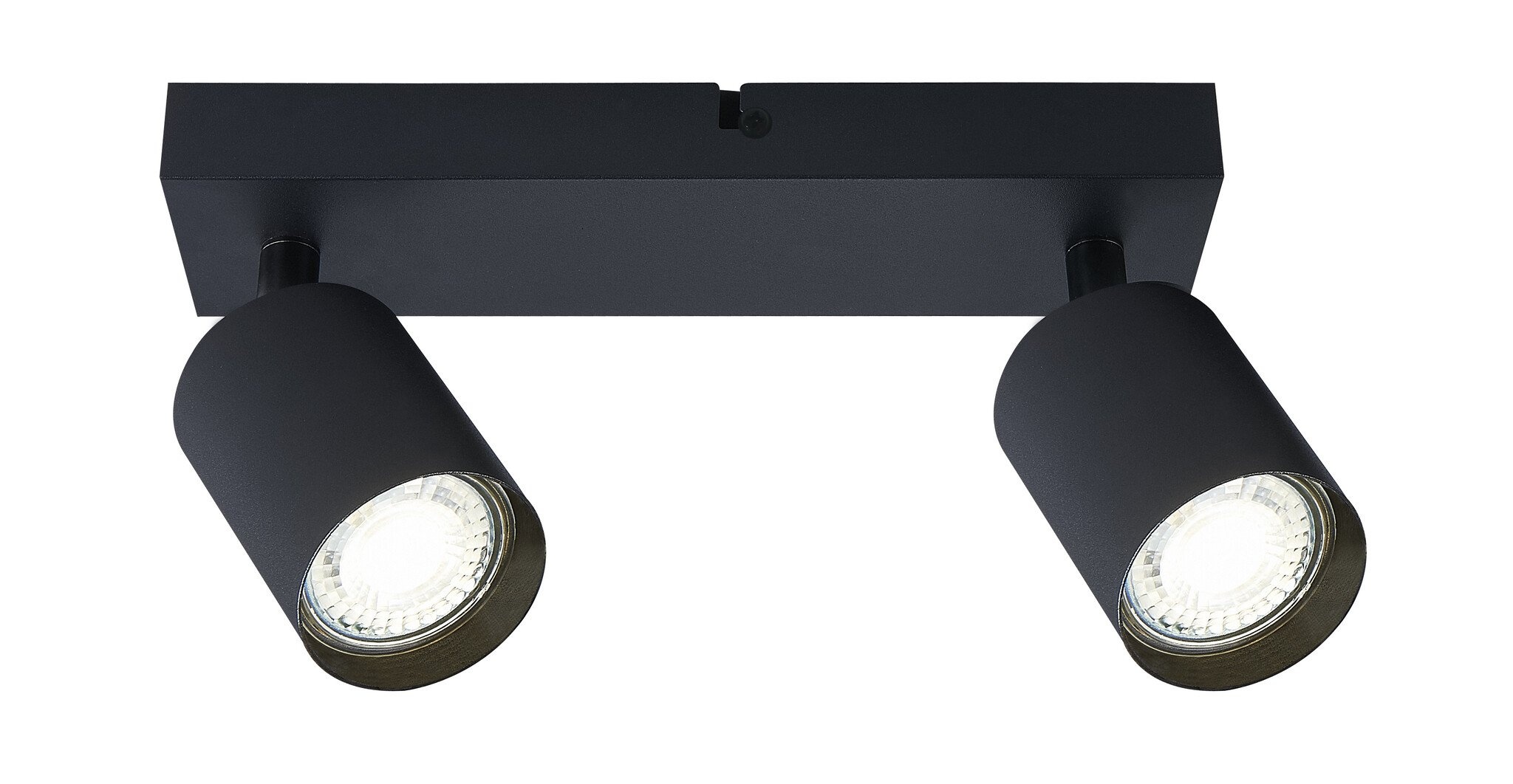 Opbouw Bar Spot Armatuur Zwart Siena - 2x GU10 (max 10 watt per spot) - IP20