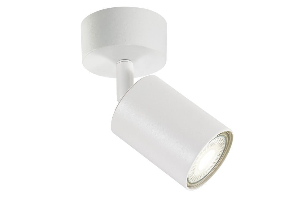 Opbouw Spot Wit Siena - 1x GU10 (max 10 watt) - IP20