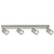 Opbouw Bar Spot Armatuur Satin Nickel Siena - 4x GU10 (max 10 watt per spot) - IP20