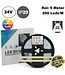 Premium Led Strip ROL 5 Meter One Cut SMD, 10w/m, 200 led/m, 1230-1400Lm/m (123-140lm/w), 24v, CRI90, IP20, 8mm, 3 Jaar garantie