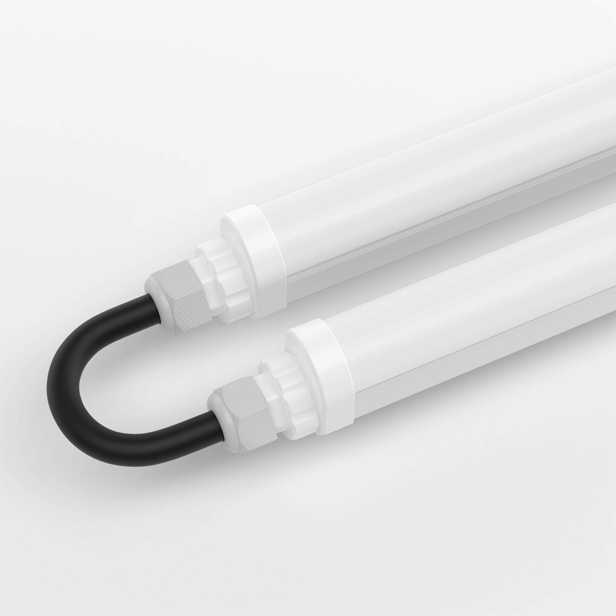 ECO Slim Led Tri Proof 60cm, 18w, 2500 Lumen (140lm/w) , Koppelbaar, IP65, 2 jaar garantie, foto 5 van 6
