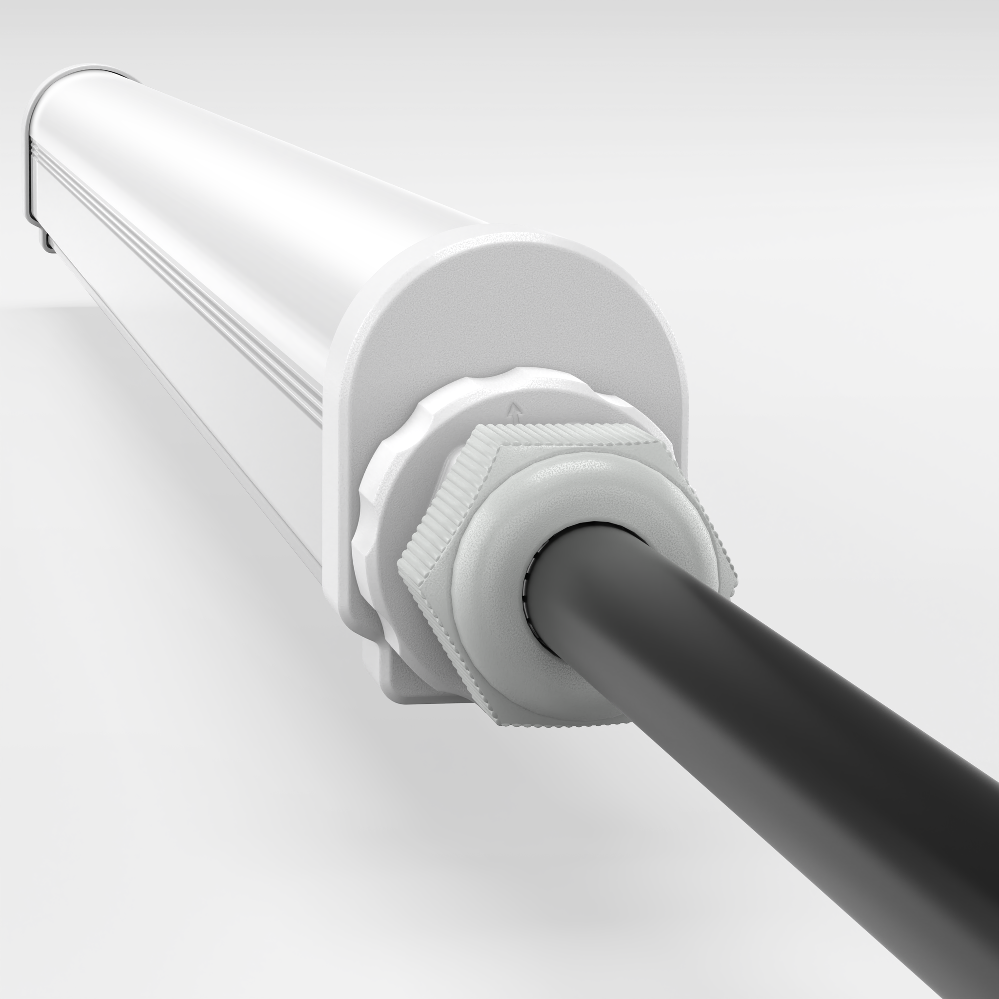 ECO Slim Led Tri Proof 120cm, 32w, 4480 Lumen (140lm/w) , Koppelbaar, IP65, 2 jaar garantie, foto 6 van 6