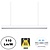 Led Linear Lamp 150cm, 48w, 5280 Lumen (110lm/w), Witkleurige behuizing, Koppelbaar, 3 Jaar Garantie