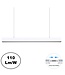 Led Linear Lamp 150cm, 48w, 5280 Lumen (110lm/w), Witkleurige behuizing, Koppelbaar, 3 Jaar Garantie