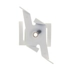 3 Fase Rail 4 Wire Systeemplafondbeslag - Wit