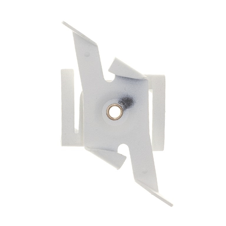3 Fase Rail 4 Wire Systeemplafondbeslag - Wit
