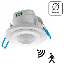 Inbouw Bewegingsmelder, 360 graden, Max. 800w, IP20, 2 Jaar Garantie