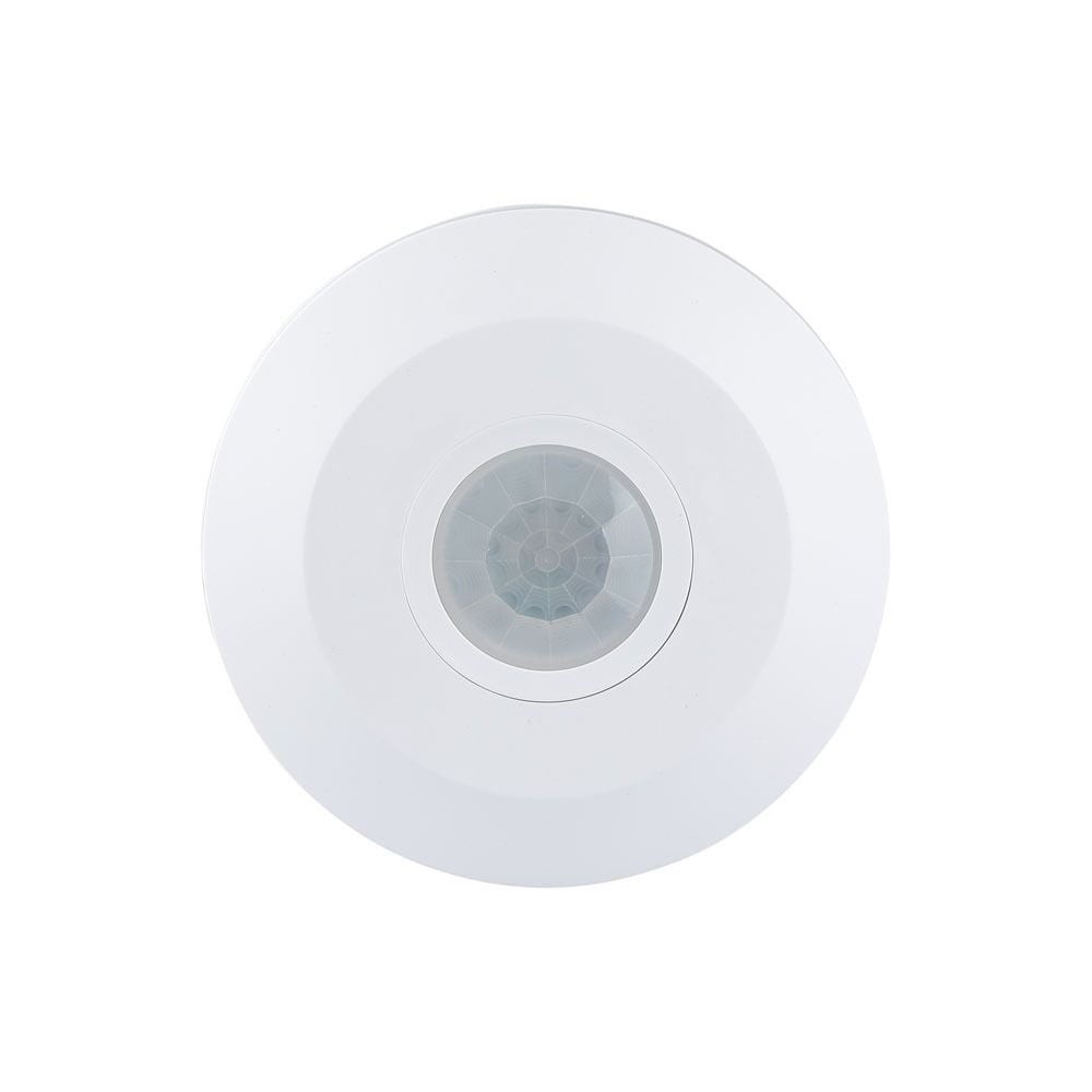 Opbouw Bewegingsmelder Plat, 360 graden, Max. 2000w, Diameter Ø115mm, IP20, 2 Jaar Garantie, foto 4 van 6