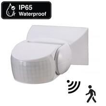 Opbouw Bewegingsmelder, 180 graden, Max. 1200w, IP65, 2 Jaar Garantie