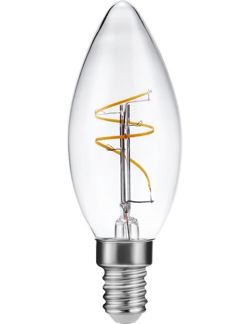 SPL E14 Led Kaarslamp C35 Slim-Flex, 3,2 Watt, 320 Lumen, 2200K Flame, CRI90, Dimbaar, 2 Jaar Garantie, foto 4 van 4