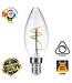 SPL E14 Led Kaarslamp C35 Slim-Flex, 3,2 Watt, 320 Lumen, 2200K Flame, CRI90, Dimbaar, 2 Jaar Garantie