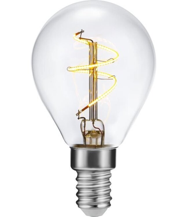 SPL E14 Led Bollamp G45 Slim-Flex, 3,2 Watt, 320 Lumen, 2200K Flame, CRI90, Dimbaar, 2 Jaar Garantie