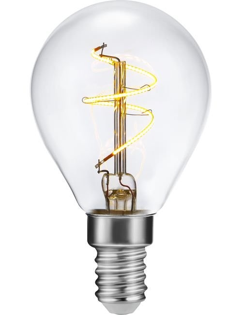 SPL E14 Led Bollamp G45 Slim-Flex, 3,2 Watt, 320 Lumen, 2200K Flame, CRI90, Dimbaar, 2 Jaar Garantie, foto 2 van 3