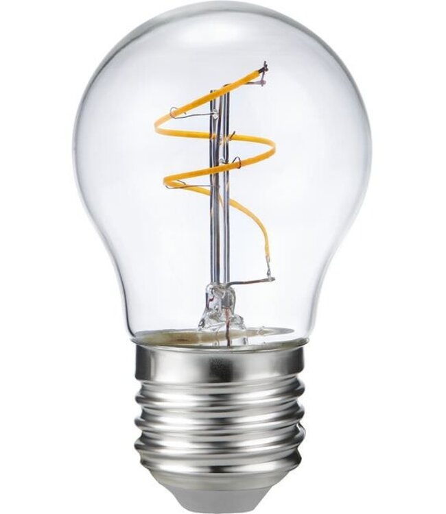 SPL E27 Led Bollamp G45 Slim-Flex, 3,2 Watt, 320 Lumen, 2200K Flame, CRI90, Dimbaar, 2 Jaar Garantie