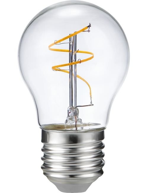 SPL E27 Led Bollamp G45 Slim-Flex, 3,2 Watt, 320 Lumen, 2200K Flame, CRI90, Dimbaar, 2 Jaar Garantie, foto 3 van 3