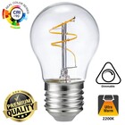 SPL E27 Led Bollamp G45 Slim-Flex, 3,2 Watt, 320 Lumen, 2200K Flame, CRI90, Dimbaar, 2 Jaar Garantie
