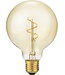 SPL E27 Led Bollamp G95 Slim-Flex, 4,2 Watt, 470 Lumen, 2200K Flame, CRI90, Dimbaar, Goudkleurig Glas, 2 Jaar Garantie