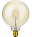 SPL E27 Led Bollamp G125 Slim-Flex, 4,2 Watt, 470 Lumen, 2200K Flame, CRI90, Dimbaar, Goudkleurig Glas, 2 Jaar Garantie