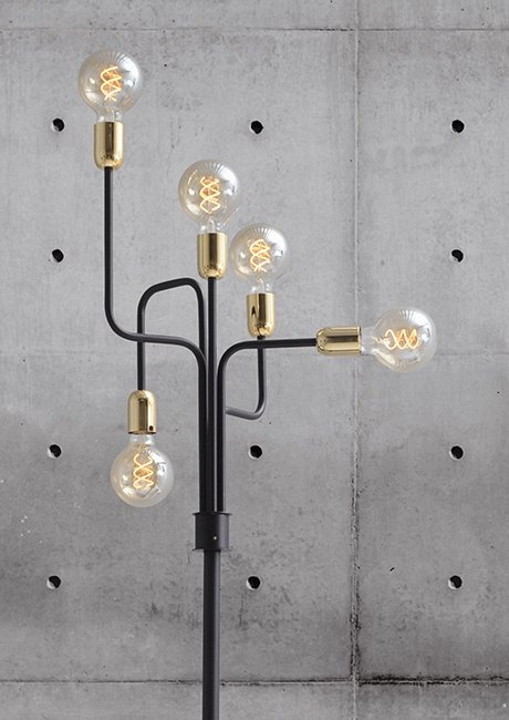 SPL E27 Led Bollamp G95 Fila-Flex, 5 Watt, 460 Lumen, 2200K Flame, 3 Steps-Dim (100%/50%/25%), Goudkleurig Glas, 2 Jaar Garantie, foto 2 van 4