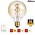 SPL E27 Led Bollamp G95 Fila-Flex, 5 Watt, 460 Lumen, 2200K Flame, 3 Steps-Dim (100%/50%/25%), Goudkleurig Glas, 2 Jaar Garantie