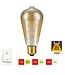 SPL E27 Led Bollamp ST64 Slim-Flex, 5 Watt, 460 Lumen, 2200K Flame, 3 Steps-Dim (100%/50%/25%), Goudkleurig Glas, 2 Jaar Garantie
