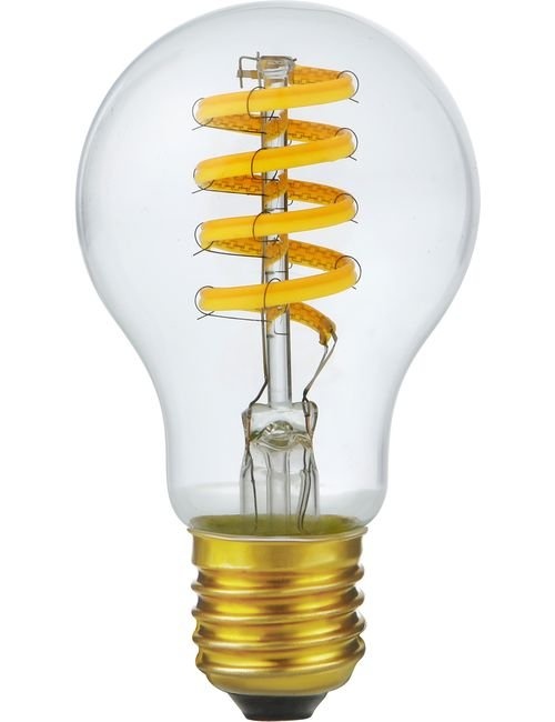 SPL E27 Led Bollamp A60 DTM-Fila-Flex, 6 Watt, 570 Lumen, Dim To Warm (2700K>2200K), Dimbaar, 2 Jaar Garantie, foto 4 van 4