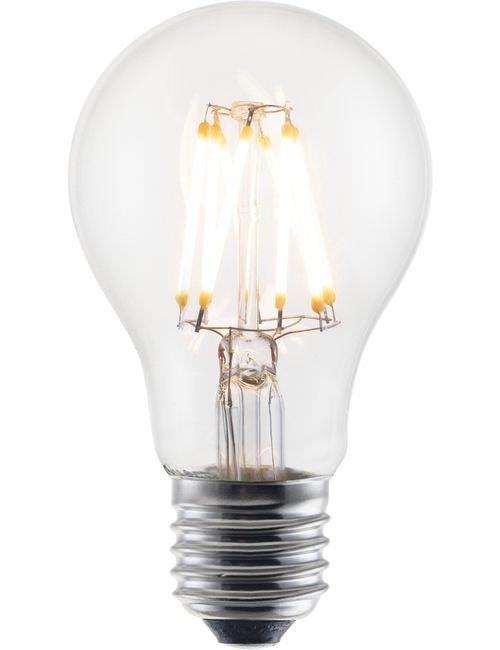 SPL E27 Led Bollamp A60 DTM-Fila, 6 Watt, 600 Lumen, Dim To Warm (2700K>2200K), CR90, Dimbaar, 2 Jaar Garantie, foto 2 van 4