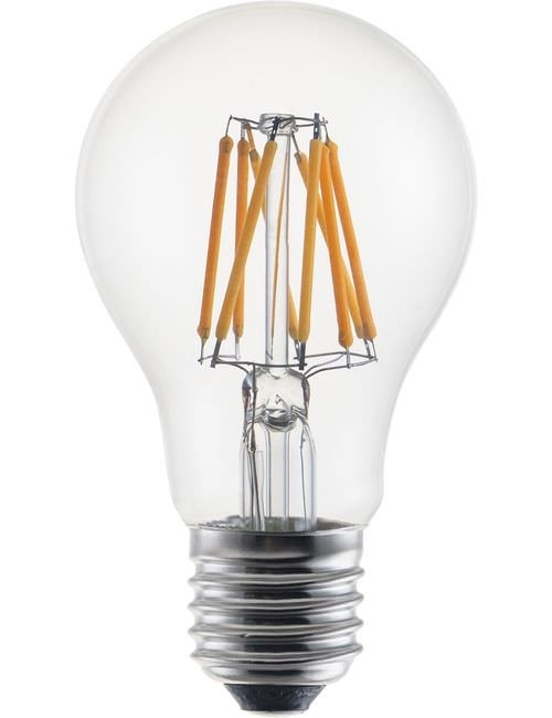 SPL E27 Led Bollamp A60 DTM-Fila, 6 Watt, 600 Lumen, Dim To Warm (2700K>2200K), CR90, Dimbaar, 2 Jaar Garantie, foto 3 van 4