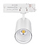 3 Fase LED Rail Spot Koker, TRIAC-Dimbaar,  Wattage switch: 10/20/30w,  CCT-Switch, 950 tot 2850 lumen, CRI>90, Witte Behuizing , 3 Jaar Garantie