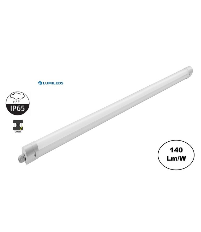 PH Led Tri Proof 150cm, 50w, 7200 Lumen, Philips LED Driver,  LumiLEDS, IP65, 3 jaar garantie