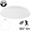 Led Plafonnière 18w met Bewegingssensor, 1450 Lumen, IP44, Ø350mm, 2 jaar garantie