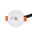 Mini LED Nood Spot/Downlighter Wit, 3w, 250 lumen, Ø42 mm gatmaat, 2 Jaar Garantie