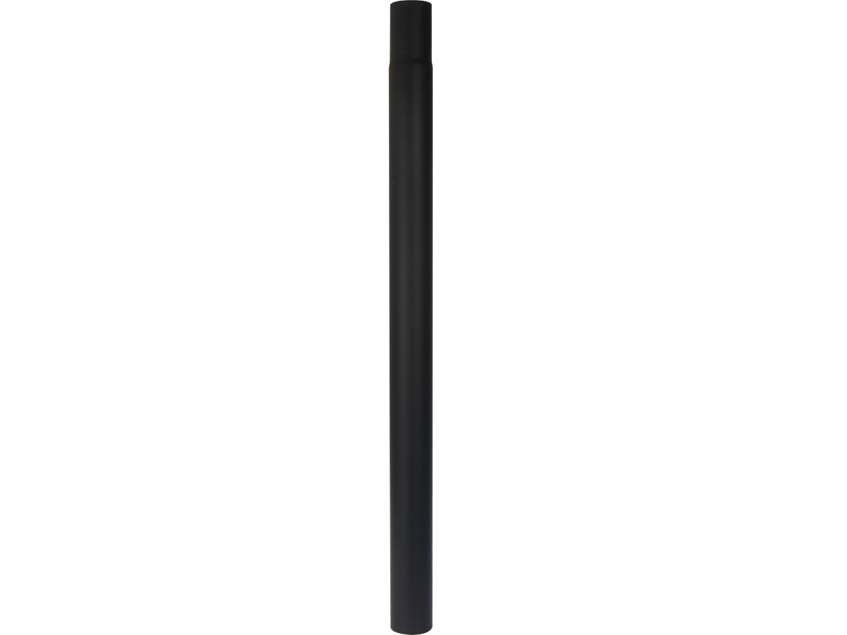 Verlengstuk 1 meter voor Lichtmast / Lantaarnpaal - ZWART