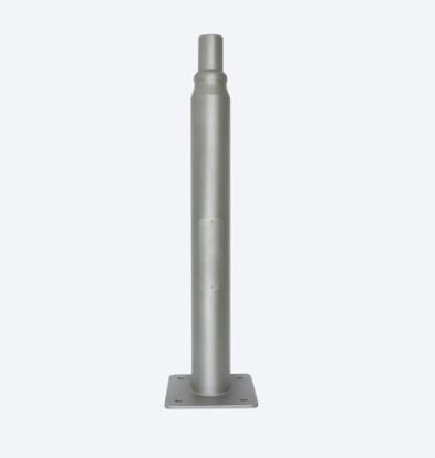4 Meter Lichtmast / Lantaarnpaal - GRIJS - Max. tot 5 Meter verlengen, foto 5 van 6