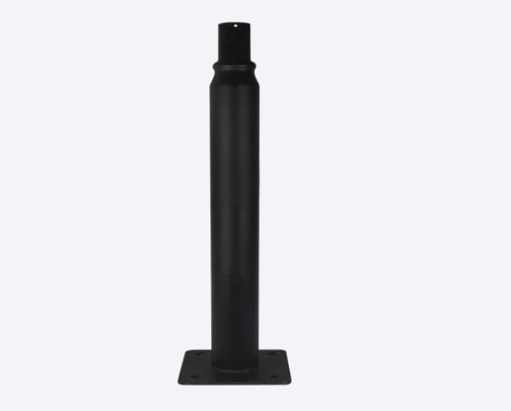 3 Meter Lichtmast / Lantaarnpaal - ZWART - Max. tot 5 Meter verlengen, foto 6 van 6