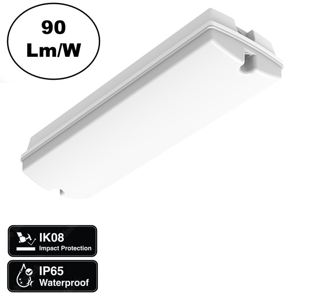 Galerij / Portiek LED verlichting 3w, 280 Lumen, IP65, 2 Jaar Garantie, foto 2 van 5