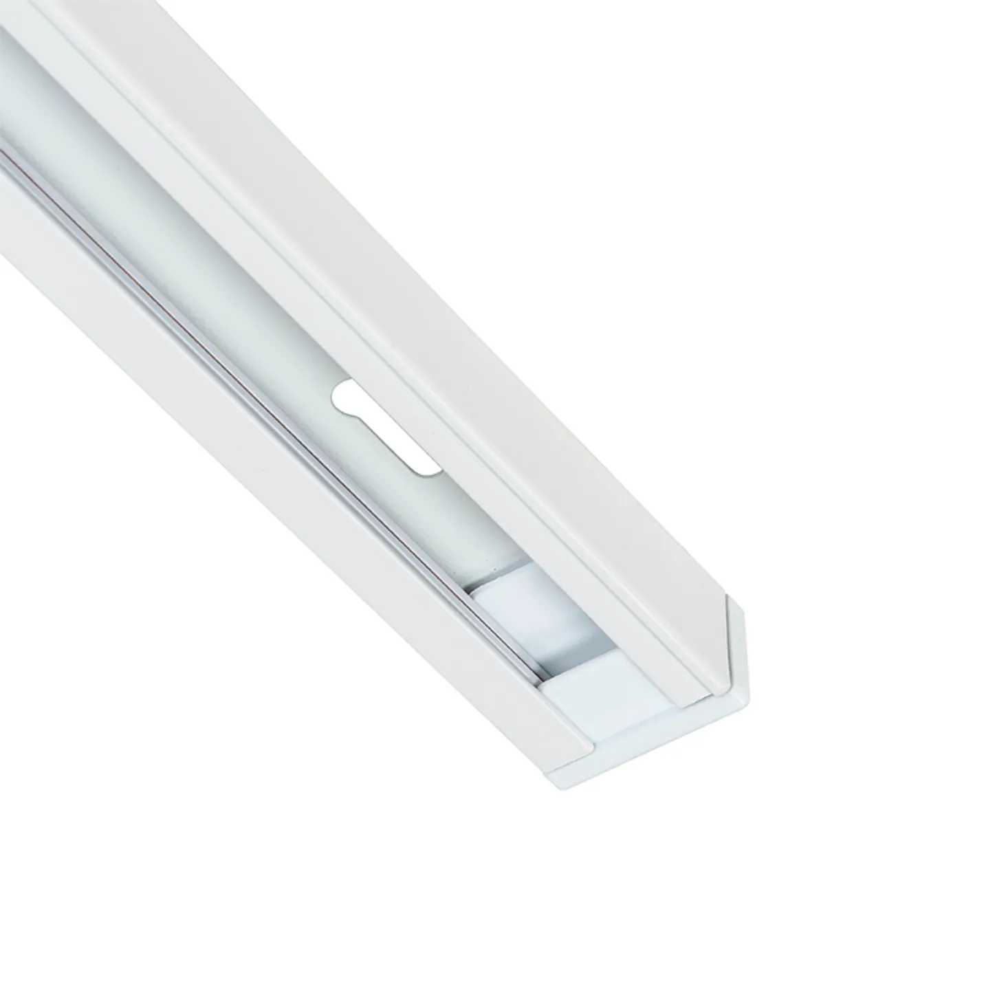 1 Fase Rail 2 wire - Wit - Incl. Voeding en Eindkap - Tot 3 Meter leverbaar, foto 6 van 6