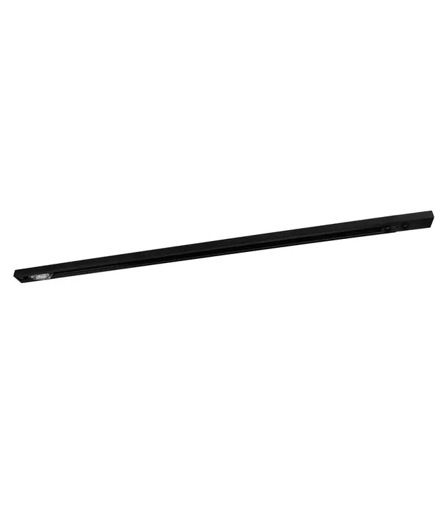1 Fase Rail 2 wire - Zwart - Incl. Voeding en Eindkap - Tot 3 Meter leverbaar