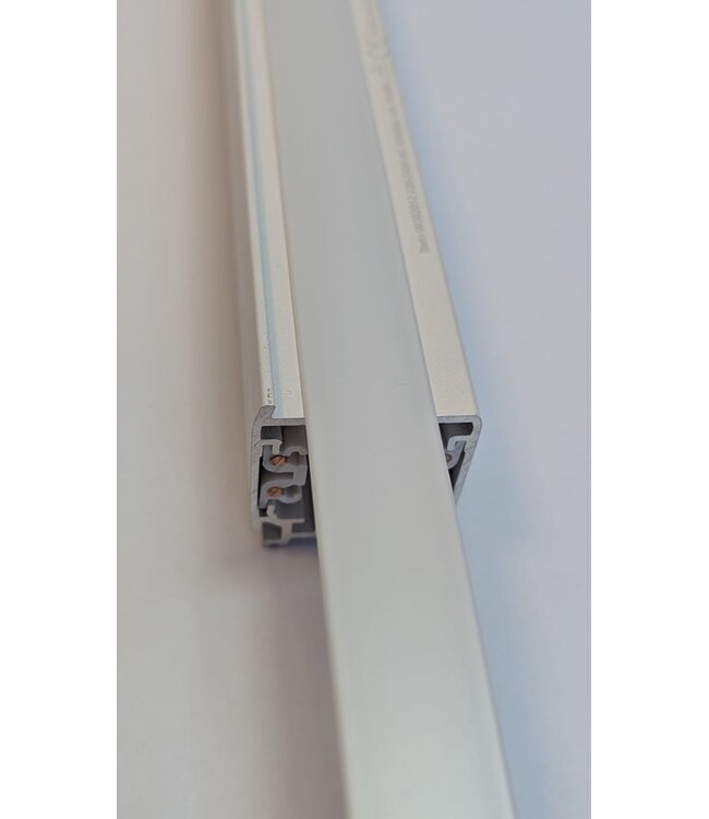 3 Fase Rail afdekstrook Wit - 100 x 1,8 cm