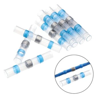 Soldeerhuls kabeldikte 1.5-2.5mm² | Blauw | Per 50 Stuks