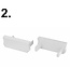 Accessoires t.b.v.  Led Strip Profiel SLIM-Norman | Wit