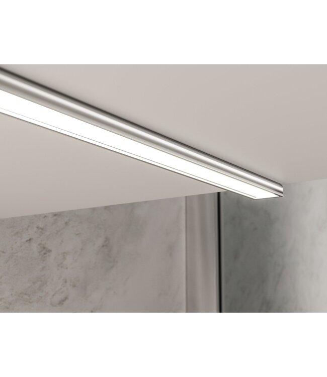 Aluminium Led Strip Profiel SLIM-Norman | ALU |  16x6,3mm | Tot 2 Meter leverbaar